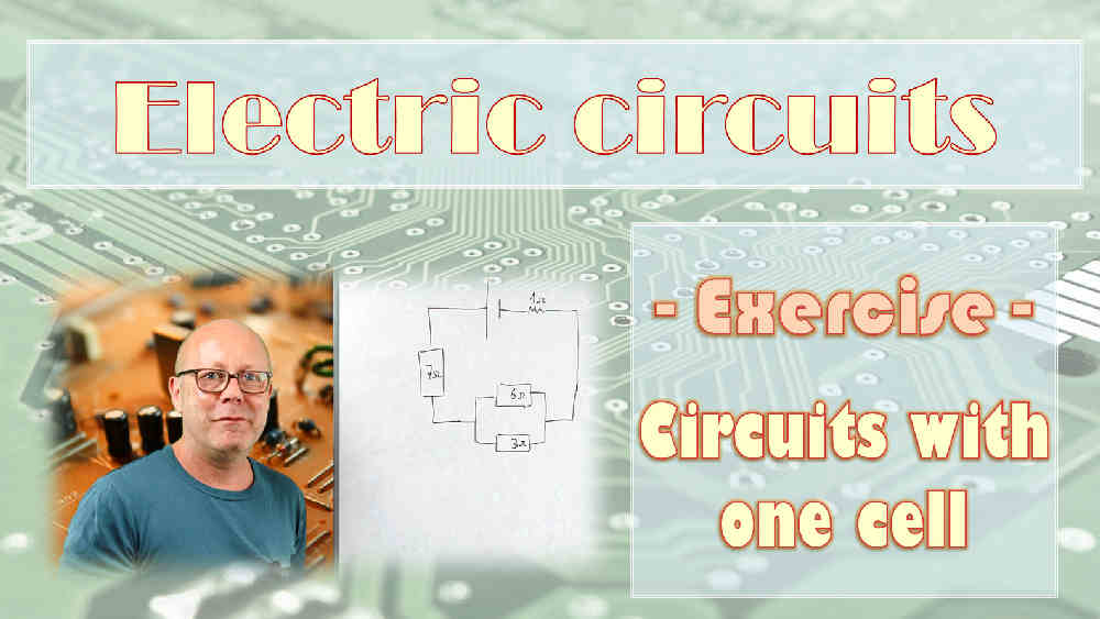 Solving Electric Circuits Containing 1 Battery (high school physics)
