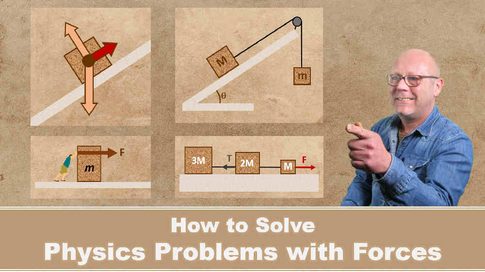 How to solve physics problems with forces?