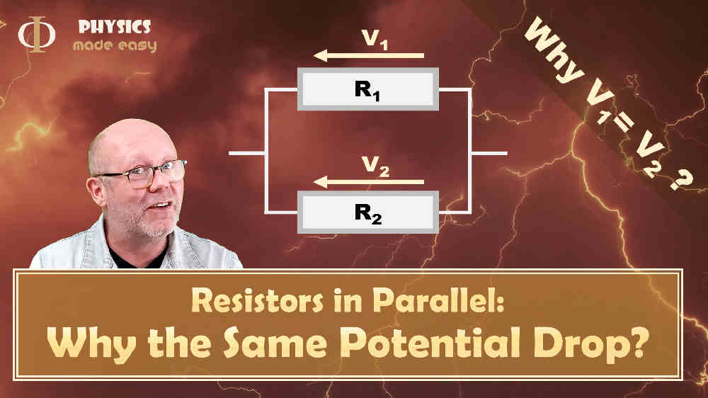 Resistors in parallel (high school electricity, physics)