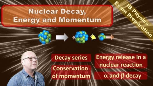 Momentum in a Nuclear Decay (High School Physics)