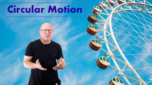 Circular Motion - online course on gravity; physics-made-easy.com